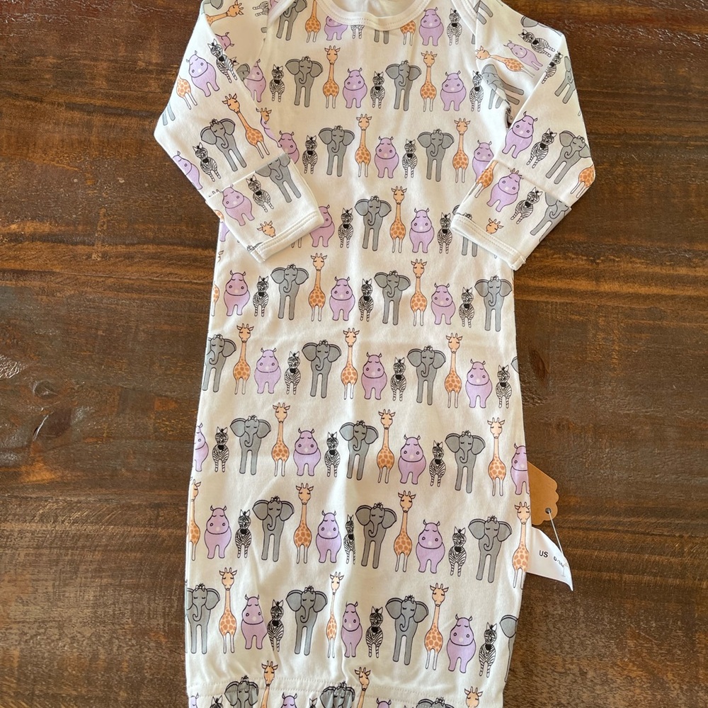 Adorable Animal Print Kids Pajamas